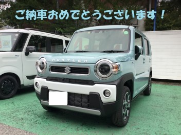 新型ハスラー納車致しました！！！